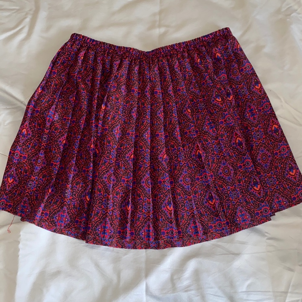 Pleated skirt